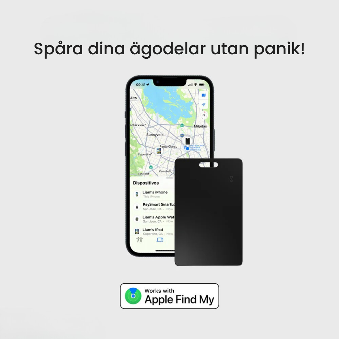 SlimTrack™ – Slipp paniken när plånboken är borta!